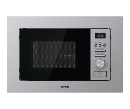 Kuchenka mikrofalowa do zabudowy Kuchenka mikrofalowa Gorenje BMI201AG1X 800W Pojemność 20L Grill Inox A+